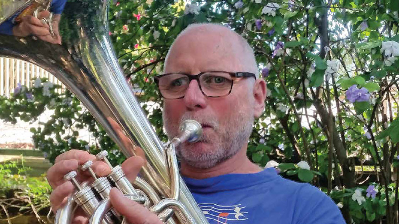 Getting back into the community. We meet Rex Hoare.